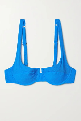 Grenadins Ribbed Recycled Underwired Bikini Top from Fisch
