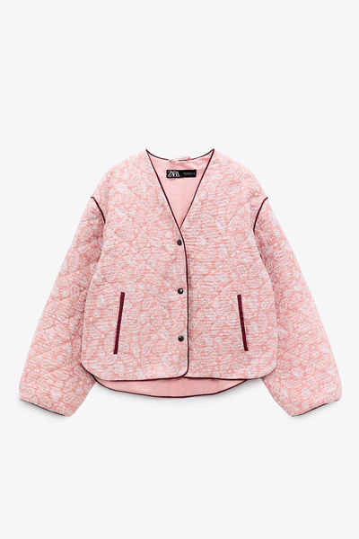 Printed Puffer Jacket from Zara