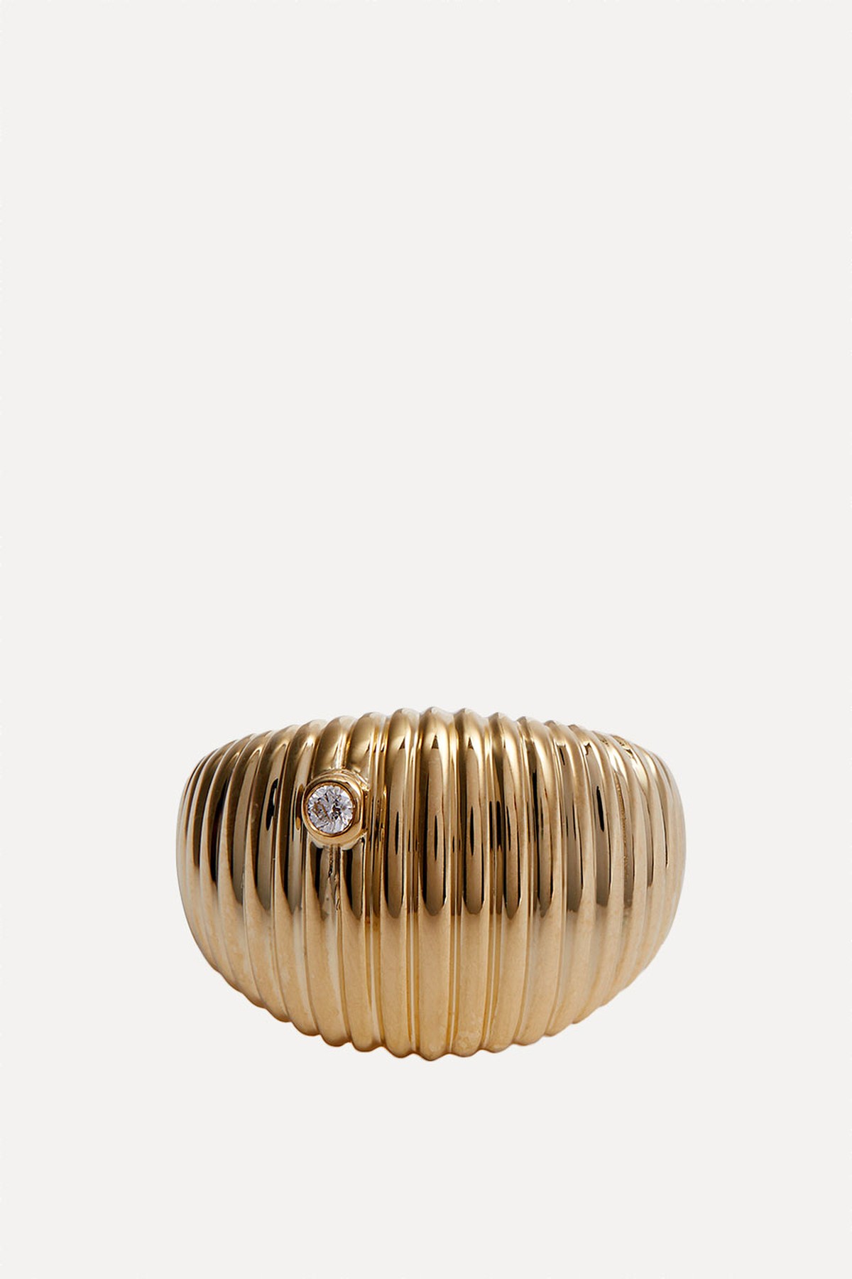 Chevaliere Berlingot 9kt Gold Signet Ring from Yvonne Leon