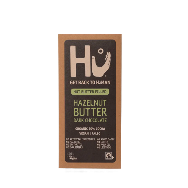 Hazelnut Butter Dark Chocolate from Hu
