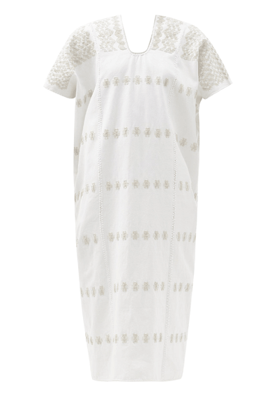 No.288 Embroidered Cotton Kaftan from Pippa Holt