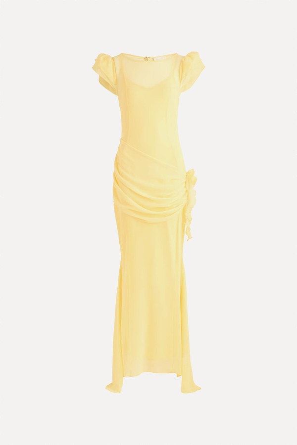 Florentine Chiffon Maxi Dress from De La Vali