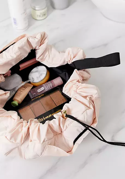 Drawstring Makeup Bag from The Flat Lay Co.