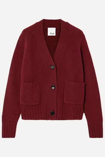 Wool & Cashmere-Blend Cardigan from Allude