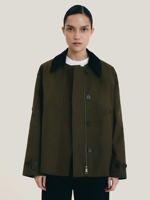 British Millerain Cotton Jacket 