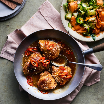 Pan Fry Chicken Fillet In Chilli Soy Sauce