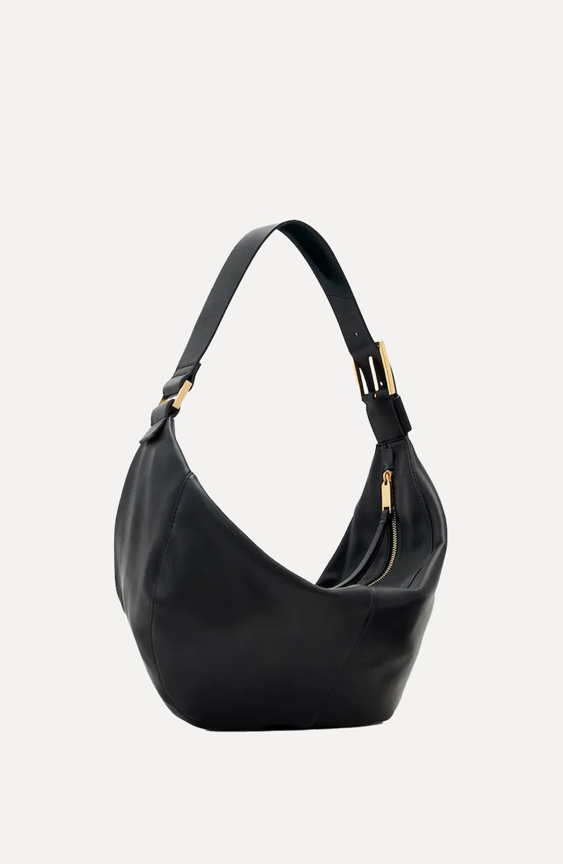 Luna Leather Shoulder Bag