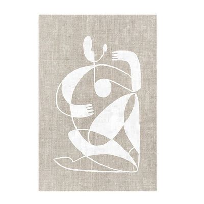 Linen Abstracts No1 Poster from Desenio