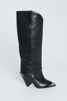 Leather Lomero Knee High Boots from Isabel Marant