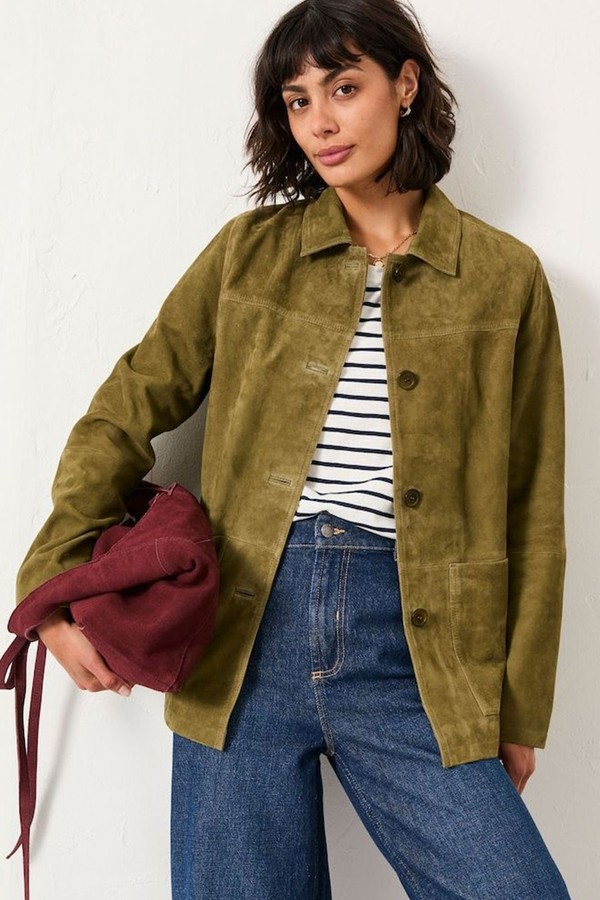 Erin Suede Jacket from Fat Face