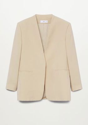 Modal-Blend Suit Blazer from Mango