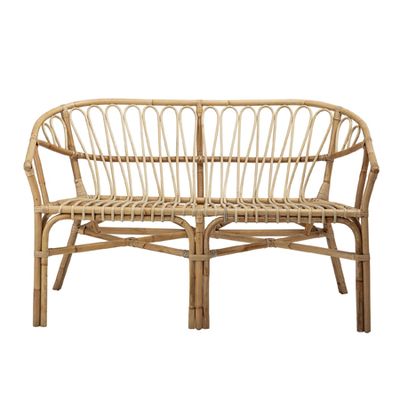 Natural Rattan Violet Bench from Bloomingville