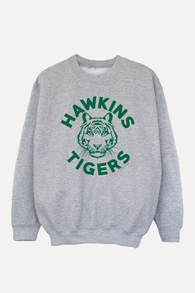 Brands In Netflix Stranger Things Hawkins Sweatshirt from Next