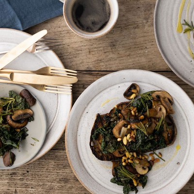 Balsamic Mushrooms On Toast 