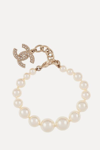 Faux Pearl Bracelet from Chanel