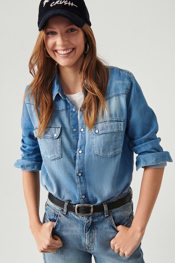 Denim Shirt, £160 | Ba&sh