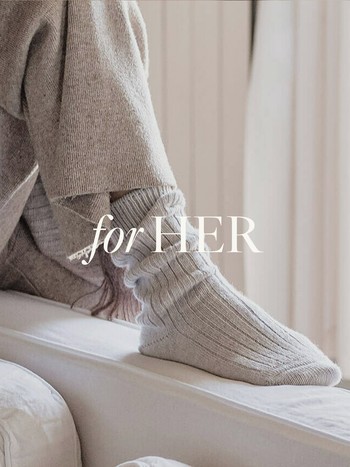 'The Cam' 100% Cashmere House Socks