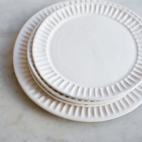 Handmade Fluted Plate