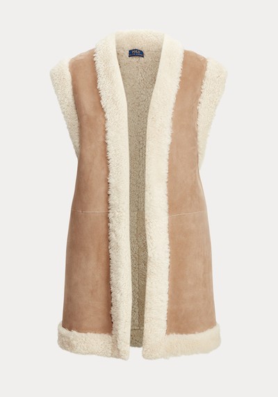 Reversible Shearling Vest