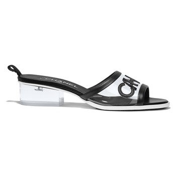 PVC & Lambskin Mules from Chanel