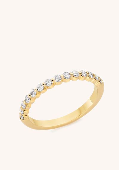 Starlit 18ct Yellow Gold Wedding Ring