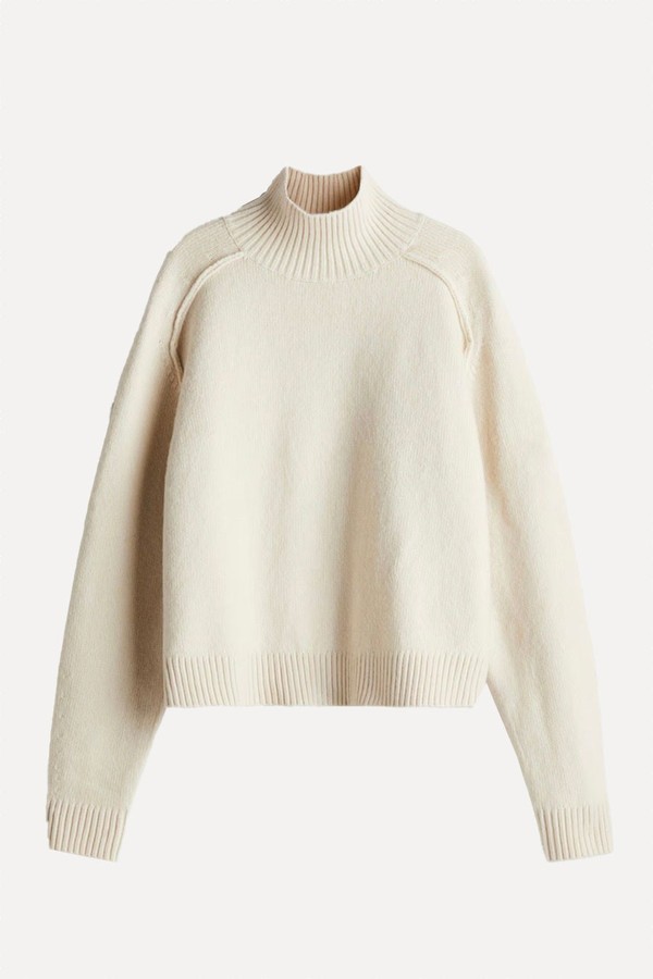 Rib-Knit Turtleneck Jumper from H&M
