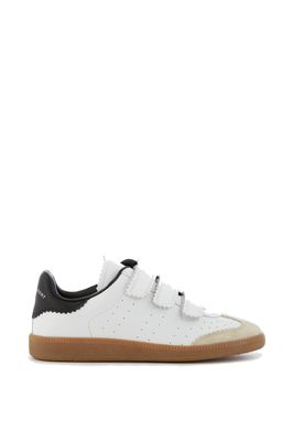 Women's Beth Leather Triple Strap Trainers - White from Isabel Marant
