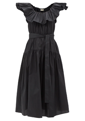 Black Midi Dress from Ulla Johnson