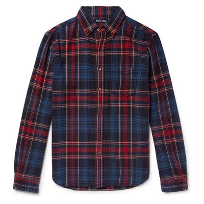 Checked Cotton Flannel Shirt from Alex Mill