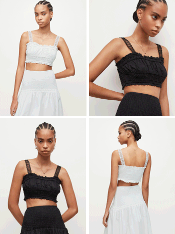 Alex Crop Top, £89