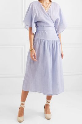 Lolita Cotton-Gauze Wrap Dress from Vanessa Bruno