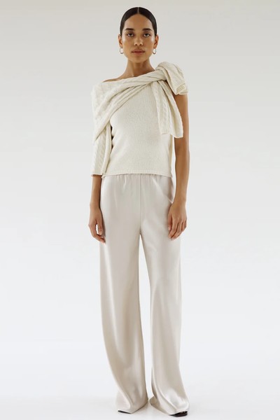 Bias Satin Pants from Almada Label