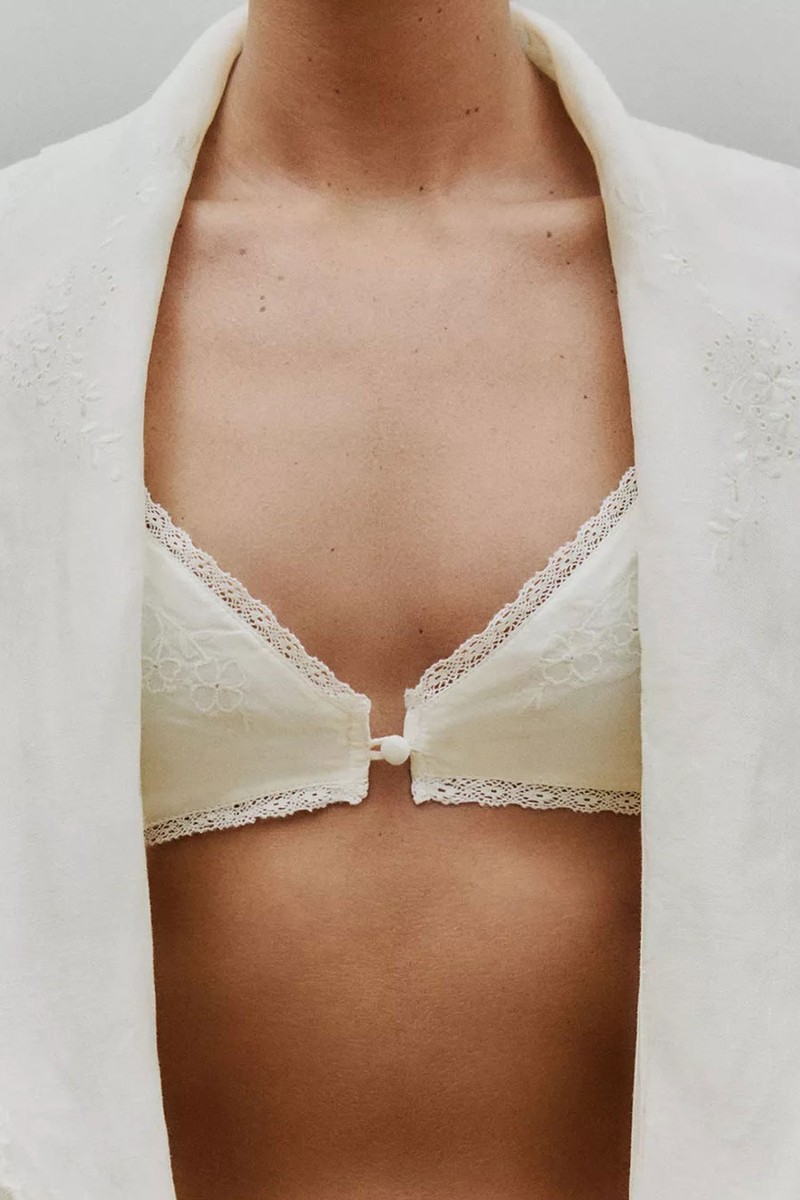 Lace Bralette from Zara