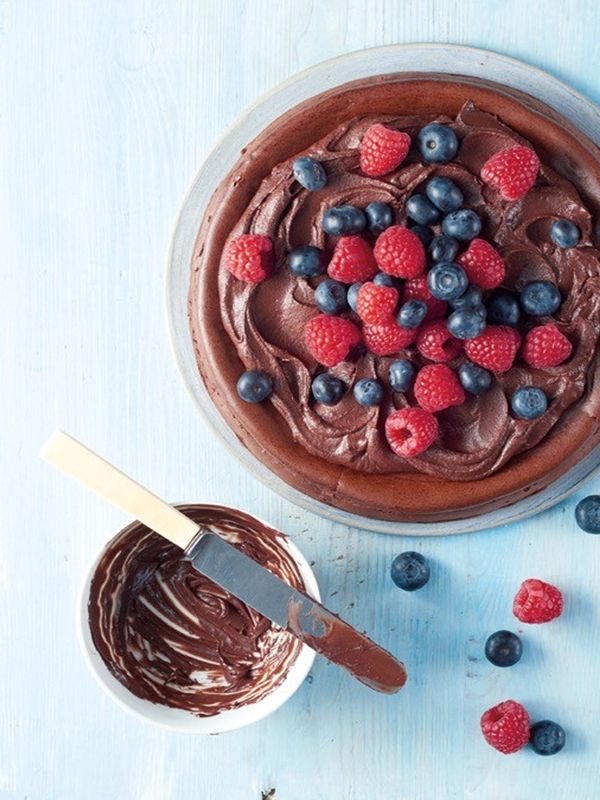 Chocolate Chestnut Cloud Cake