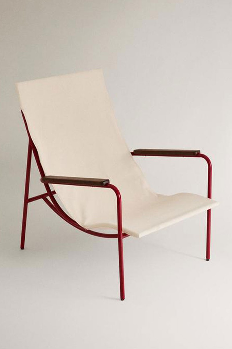 Coloured Textured Metal Chair