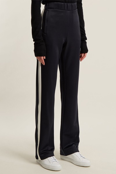 Side-Stripe Jersey Track Pants from Moncler