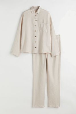 Washed Linen Pyjamas from H&M