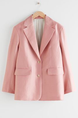 Boxy Linen Blazer from & Other Stories