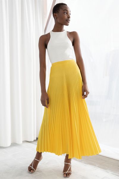 Pleated Midi Skirt from & Other Stories