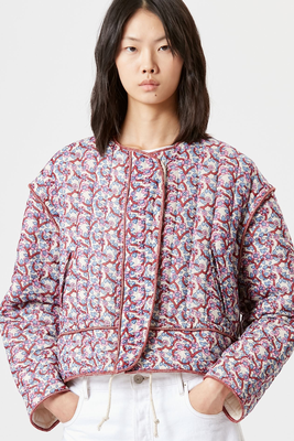 Gelio Printed Cotton Jacket from Isabel Marant