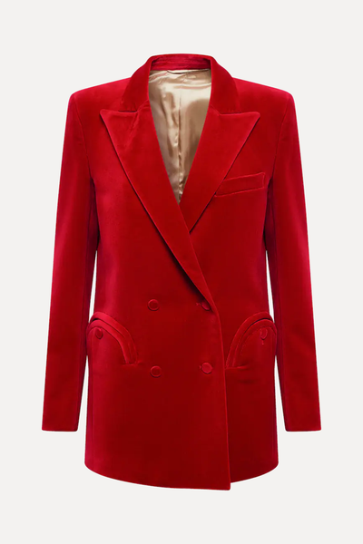 Everyday Cotton Velvet Blazer from Blazé Milano