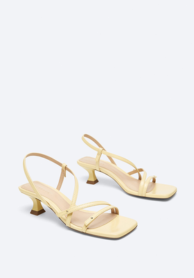 Leather Strap Sandals from Uterque
