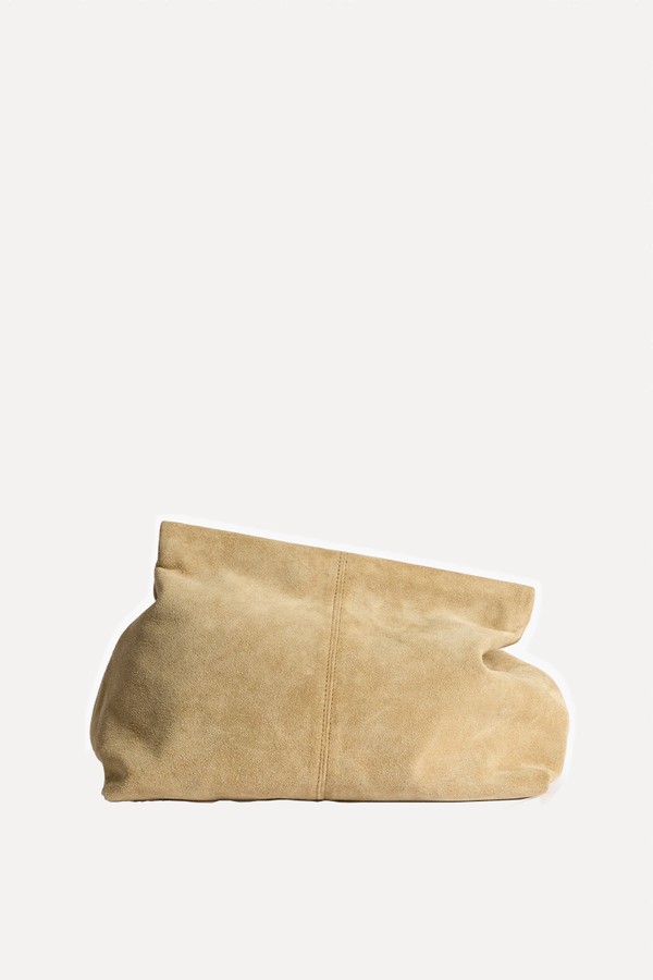 Suede Clay Clutch, £265 | Flattered
