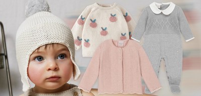 Pretty, Stylish Knitwear For Babies 