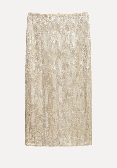 Marlowe Sequin Skirt