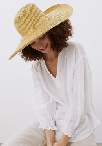 Straw Wide Brim Hat