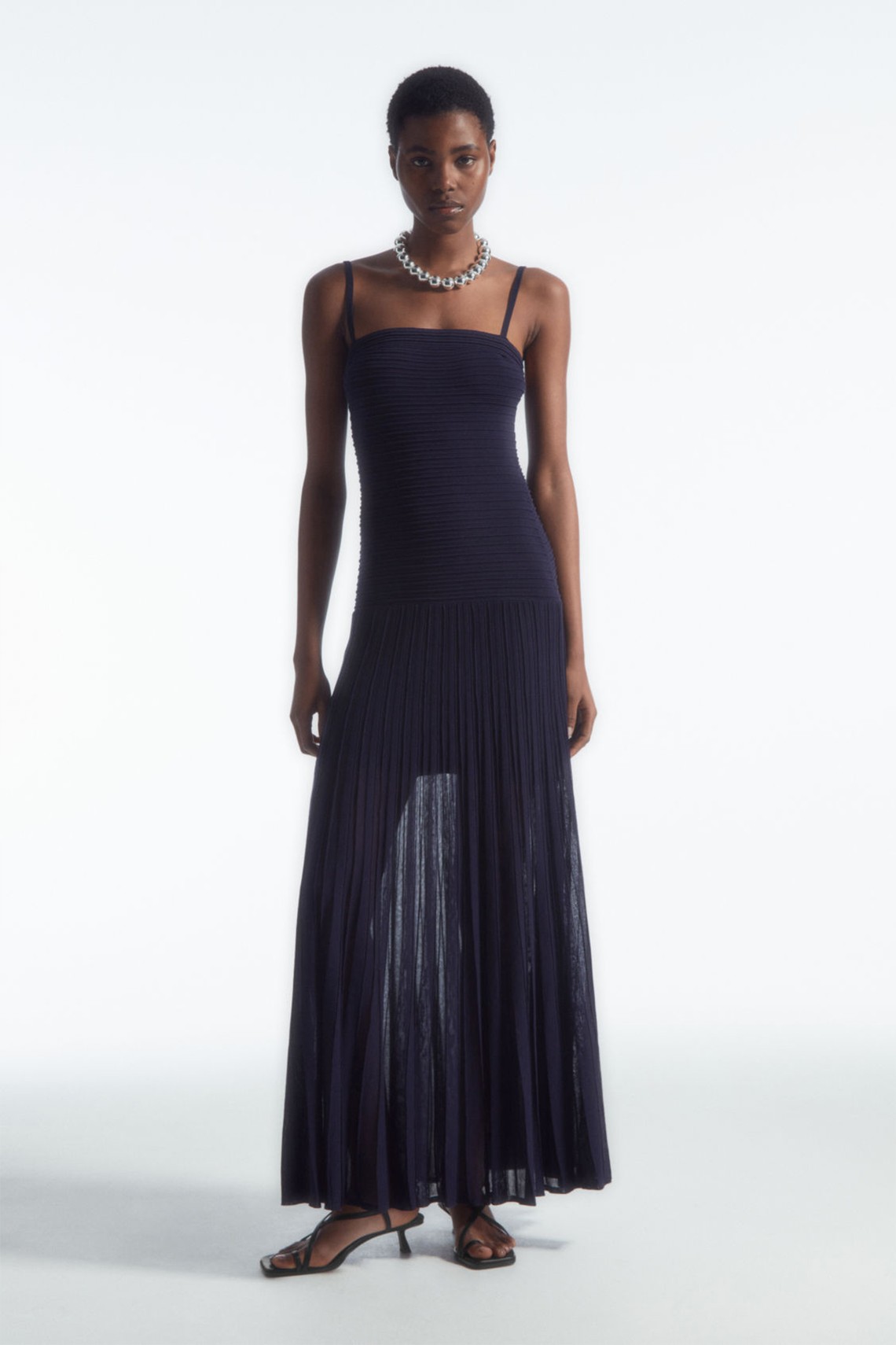 Pleated Knitted Dress  from COS