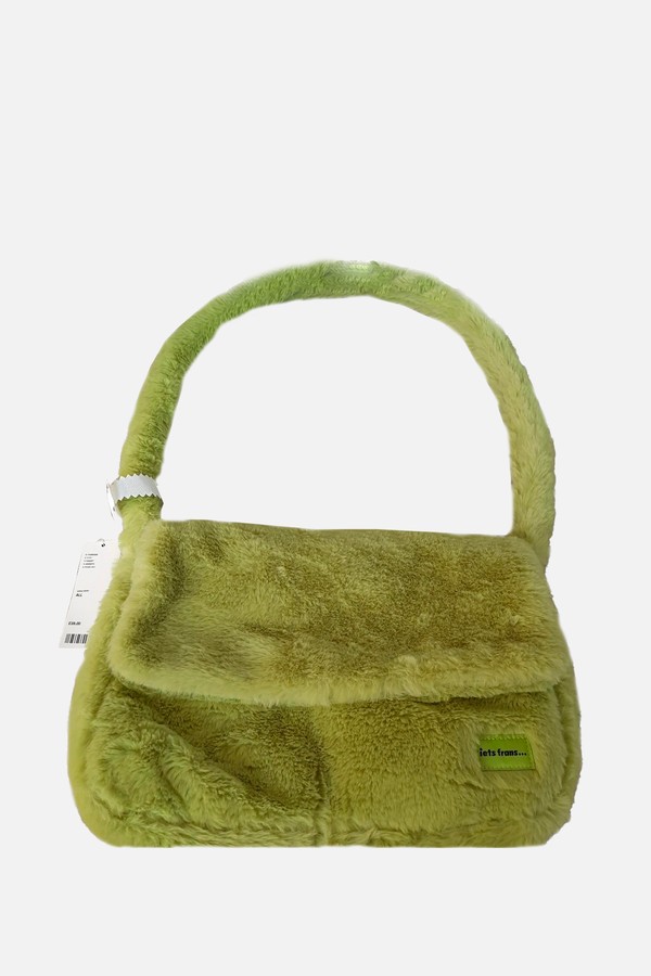 Fluffy Green Bag from Iets Frans