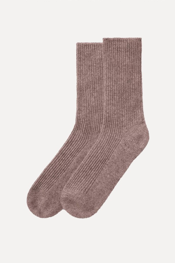 Cashmere Bed Socks from The White Company