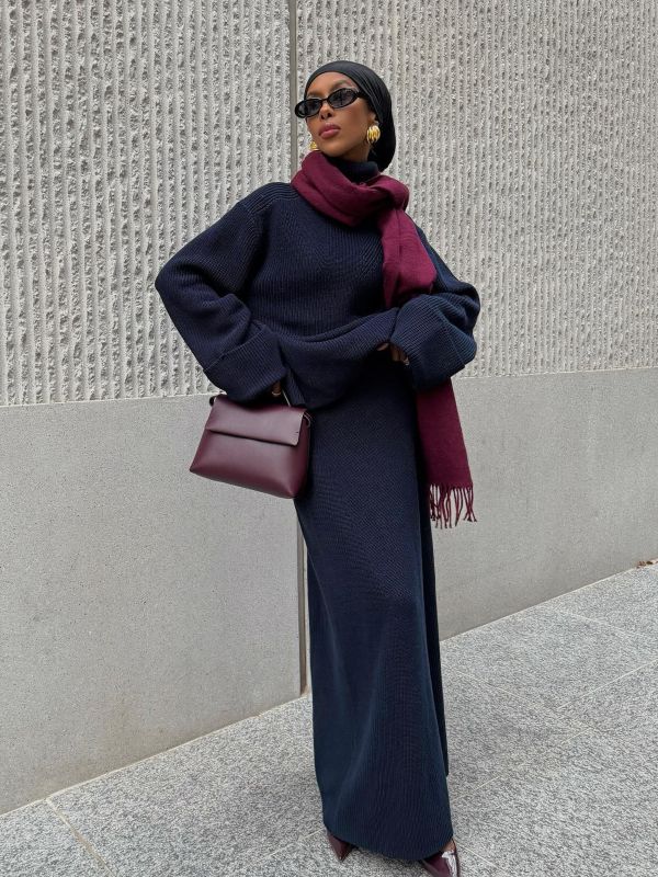 Look We Love: Navy and Oxblood